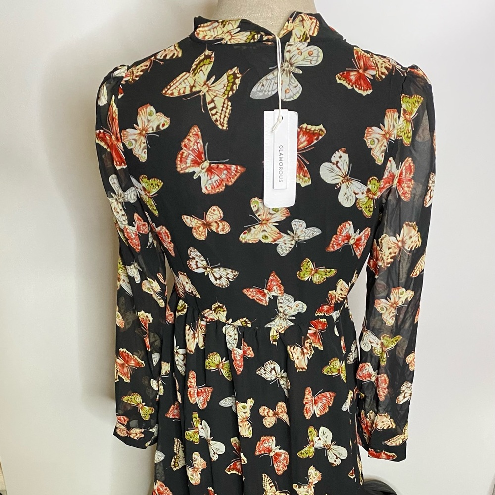 Boho Maxi Butterfly Dress
